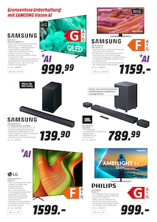 Fernseher im MediaMarkt Saturn Prospekt "DIE SCHÖNSTE SCHNÄPPCHENZEIT DES JAHRES" mit 4 Seiten (Berlin)