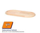 Dekoratives Tablett im Angebot bei Action in Berlin Dekoratives Tablett Angebote bei Action Berlin für 1,99 €