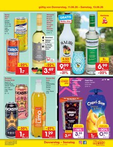 Vodka im Netto Marken-Discount Prospekt "Aktuelle Angebote" mit 67 Seiten (Magdeburg)
