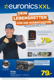 EURONICS Prospekt für Oberhausen mit 4 Seiten EURONICS Prospekt für Oberhausen: "DEIN LEBENSRETTER FÜR DIE HOSENTASCHE!", 4 Seiten, 06.12.2023 - 17.12.2023