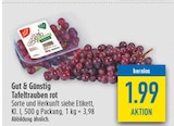 Tafeltrauben rot Angebote von Gut & Günstig bei diska Chemnitz für 1,99 €