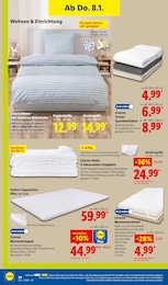 Lidl Bettdecke im Prospekt Lidl Bettdecke im Prospekt