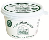 Crème fraîche épaisse - FLEURON DU PLESSIS en promo chez Intermarché Hyper Crème fraîche épaisse - FLEURON DU PLESSIS dans le catalogue Intermarché Hyper