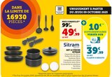 Set 14 pièces - Sitram en promo chez U Express Brest à 39,99 €