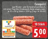 Aktuelle Hackfleisch Angebote bei E center in Koblenz Aktuelles Cevapcici Angebot bei E center in Koblenz ab 5,00 €