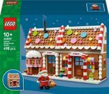 La maison en pain d’épices festive - LEGO en promo chez Fnac La maison en pain d’épices festive - LEGO dans le catalogue Fnac
