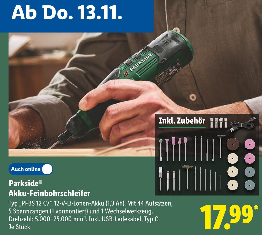 Akku-Feinbohrschleifer