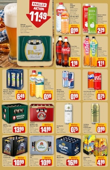Bier im REWE Prospekt "Dein Markt" mit 32 Seiten (Weimar)