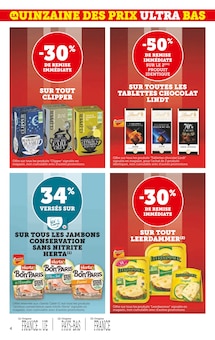 Promo Leerdammer dans le catalogue Super U du moment à la page 4