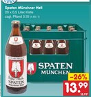 Münchner Hell im Angebot bei Netto Marken-Discount in Mönchengladbach Münchner Hell Angebote von Spaten bei Netto Marken-Discount Mönchengladbach für 13,99 €