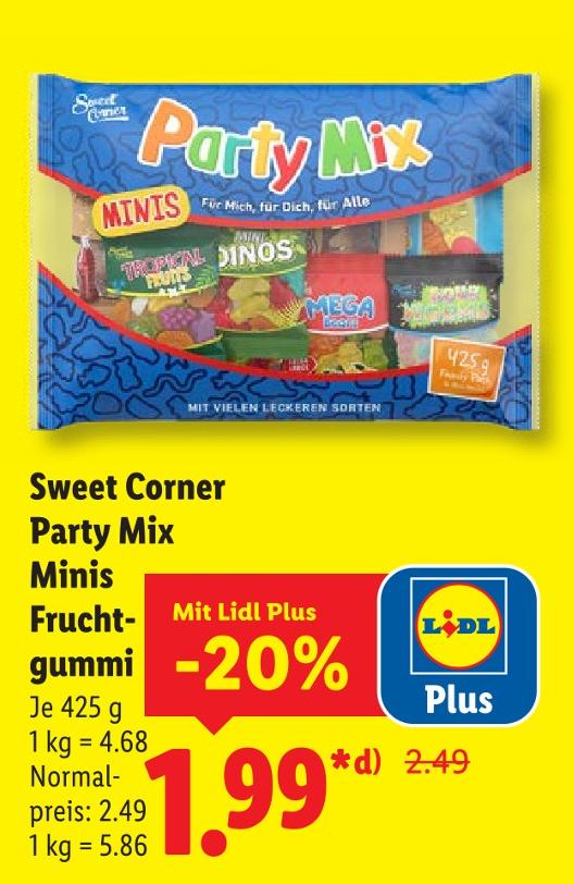 Party Mix Minis Fruchtgummi