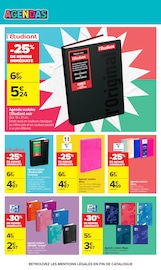 Promos Fournitures Scolaires dans le catalogue "L'ÉTÉ EN MAILLOT, LA RENTRÉE EN GRANDS CARREAUX." de Carrefour à la page 8