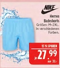 Herren Badeshorts Angebote von Nike bei Marktkauf Fürth für 27,99 €