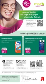 Aktueller mea - meine apotheke Apotheken Prospekt in Steinenbronn und Umgebung, "Unsere Januar-Angebote" mit 4 Seiten, 01.01.2026 - 31.01.2026