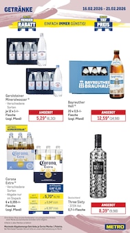 Vodka im METRO Prospekt "Wochenangebote SCO + Gewinnspiel + Outdoor" mit 75 Seiten (Mainz)