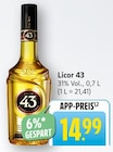 Licor 43 Angebote von Licor 43 bei EDEKA Konstanz für 14,99 €