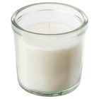 Duftkerze im Glas Vanille/hellbeige Angebote von JÄMLIK bei IKEA Hilden für 0,99 €