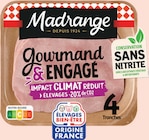 Gourmand & Engage Jambon Cuit Découenné Dégraissé - Madrange en promo chez Intermarché Hyper Gourmand & Engage Jambon Cuit Découenné Dégraissé - Madrange dans le catalogue Intermarché Hyper
