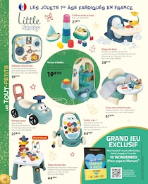 Prix et réduction SMOBY dans le prospectus La Grande Récré en cours Offre SMOBY dans le catalogue La Grande Récré du moment à la page 20
