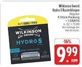 Aktuelles Hydro 5 Rasierklingen Regular Angebot bei E center in Dresden ab 9,99 €