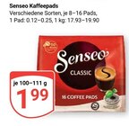 Senseo Angebote bei GLOBUS Gotha für 1,99 €