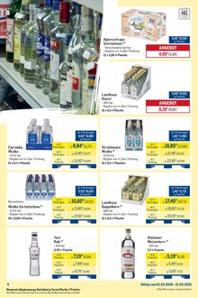 Vodka im aktuellen METRO Prospekt (Saarbrücken) Vodka im METRO Prospekt "Monatsmix März" mit 20 Seiten (Saarbrücken)