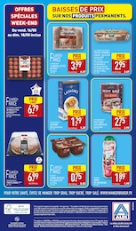 Prix et réduction Sirop dans le prospectus Aldi en cours Offre Sirop dans le catalogue Aldi du moment à la page 48