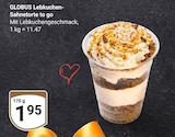 Aktuelles Lebkuchen-Sahnetorte to go Angebot bei GLOBUS in Herne ab 1,95 €
