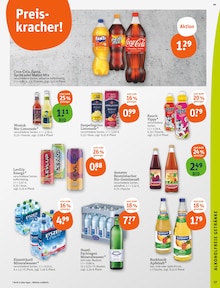 Coca Cola im tegut Prospekt "tegut… gute Lebensmittel" mit 23 Seiten (Fellbach)