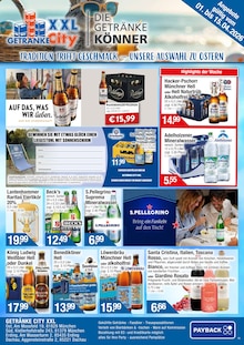Bier im Getränke City Prospekt "Aktuelle Angebote" mit 2 Seiten (München)