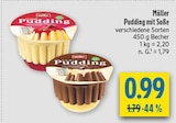 Pudding mit Soße bei diska im Hof Prospekt für 0,99 €