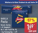 Spaghetti No. 5 Angebote von Barilla bei ALDI Nord Neubrandenburg für 1,69 €