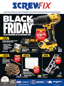 Prospectus Screwfix de la semaine "BLACK FRIDAY" avec 1 pages, valide du 03/11/2025 au 02/12/2025 pour Férin et alentours