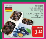 Marktkauf Saalfeld - Zwetschgen Angebot im Prospekt Zwetschgen bei Marktkauf im Saalfeld Prospekt für 2,22 €