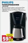 Aktuelles Filterkaffeemaschine HD7544/20 Angebot bei E center in Ulm ab 59,99 €