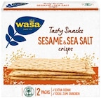 Tasty Snacks Crisps im REWE Prospekt Tasty Snacks Crisps von Wasa im aktuellen REWE Prospekt für 1,99 €