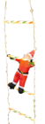 Père noël grimpeur dans le catalogue Gifi