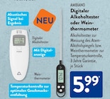 Digitaler Alkoholtester im ALDI SÜD Prospekt Digitaler Alkoholtester von Ambiano im aktuellen ALDI SÜD Prospekt für 5,99 €