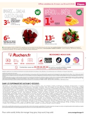 Promos Tomate dans le catalogue "FÊTONS PÂQUES" de Auchan Supermarché Tomate en promo dans le catalogue Auchan Supermarché à la page 7