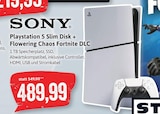 Playstation 5 Slim Disk + Flowering Chaos Fortnite DLC Angebote von Sony bei Kaufhaus Stolz Stralsund für 489,99 €