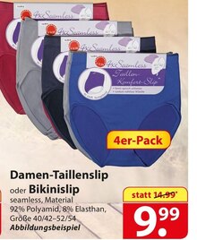 Damen-Taillenslip oder Bikinislip bei famila Nordost in Delmenhorst Damen-Taillenslip oder Bikinislip im Angebot bei famila Nordost Delmenhorst für 9,99 €