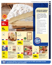 Offre Brie De Meaux dans le catalogue Carrefour du moment à la page 53