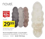 Schaffell-Imitat Luna Double von Novel im aktuellen XXXLutz Möbelhäuser Prospekt für 29,99 €