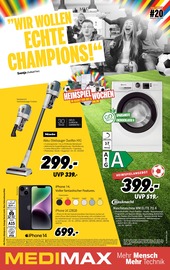 Ähnliche Angebote wie Ipod Touch im Prospekt "WIR WOLLEN ECHTE CHAMPIONS!" auf Seite 1 von MEDIMAX in Krefeld