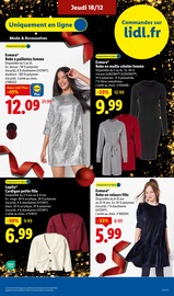 Robe Femme Angebote im Prospekt "Joyeux Noël avec Deluxe" von Lidl Robe Femme Angebote im Prospekt "Joyeux Noël avec Deluxe" von Lidl auf Seite 61