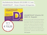 VIGANTOLVIT Vitamin D3 2000 I.E. Kapseln im aktuellen Prospekt bei LINDA Premiumapotheke in Schielo