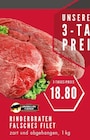 Aktuelle Rindfleisch Angebote bei EDEKA in Bochum Aktuelles Rinderbraten Falsches Filet Angebot bei EDEKA in Bochum ab 18,80 €