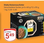 Katzennassfutter im Angebot bei GLOBUS in Wiesbaden Katzennassfutter Angebote von Sheba bei GLOBUS Wiesbaden für 5,49 €
