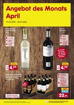 Netto Marken-Discount Prospekt "Angebot des Monats April", 1 Seiten, für Ludwigsburg, 01.04.2020 - 30.04.2020 Netto Marken-Discount Prospekt "Angebot des Monats April", 1 Seiten, für Ludwigsburg, 01.04.2020 - 30.04.2020
