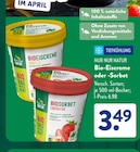 Bio-Eiscreme Vanille von Nur Nur Natur im aktuellen ALDI SÜD Prospekt für 3,49 €